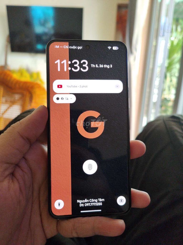 Google Pixel 8 Cam, Đen. Mua bán Điện thoại tại Thành phố Phan Rang-Tháp Chàm Ninh Thuận được đăng bởi Nguyễn Công Tâm hình 1
