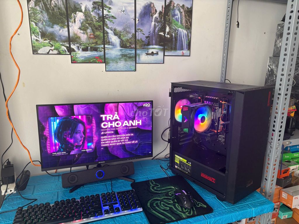 Máy tính để bàn i7 7700 16GB/256GB 22 inch. Mua bán Máy tính để bàn tại Huyện Hóc Môn Tp Hồ Chí Minh được đăng bởi VINH THÀNH COMPUTER hình 1