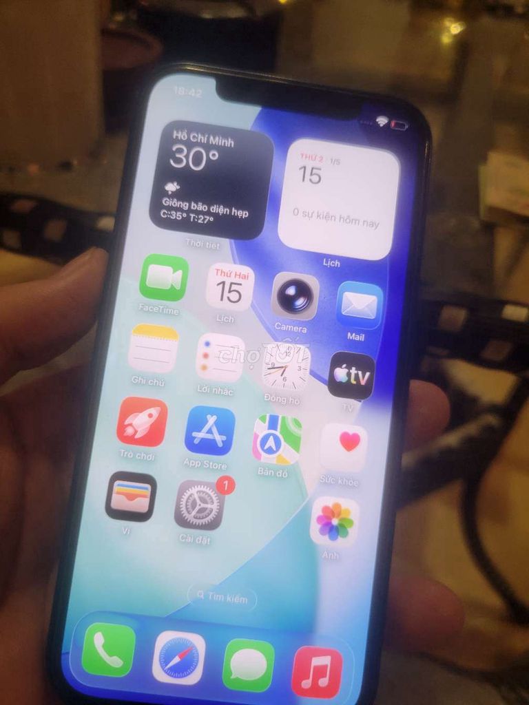 Apple iPhone 12 64GB Xanh Việt Nam. Mua bán Điện thoại tại Huyện Châu Thành Tiền Giang được đăng bởi Cầm đồ thanh lý  hình 1
