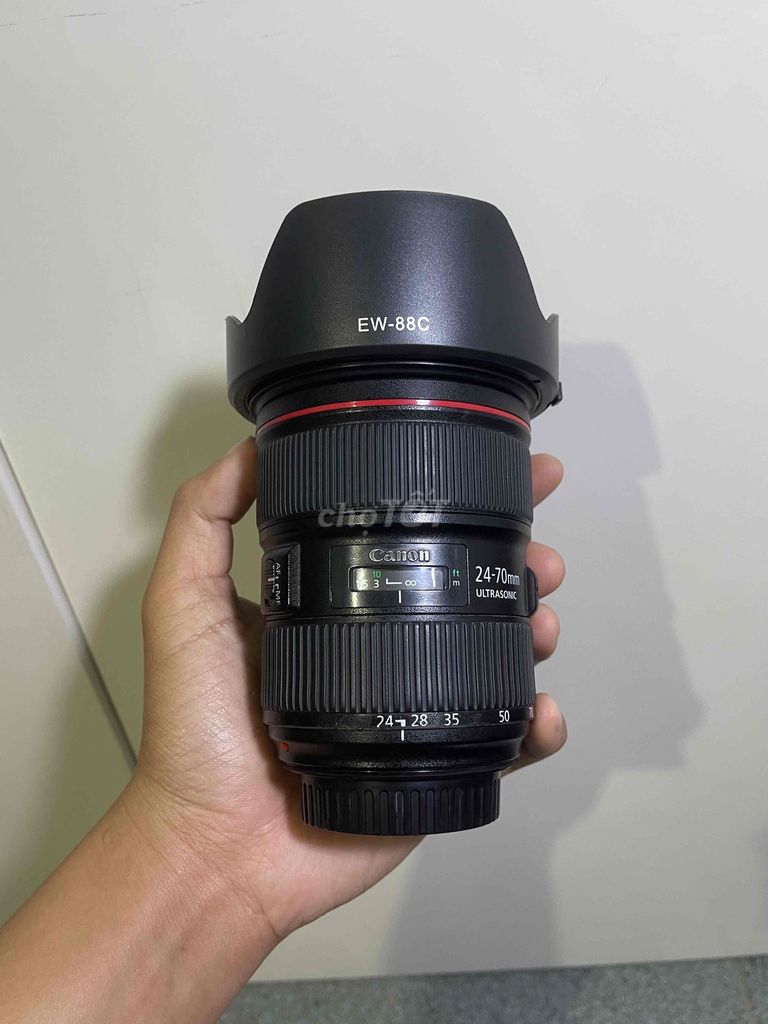 Ống kính Canon 24-70 F2.8 L2. Mua bán Máy ảnh, Máy quay tại Thành phố Thuận An Bình Dương được đăng bởi Trọng Võ Văn hình 1