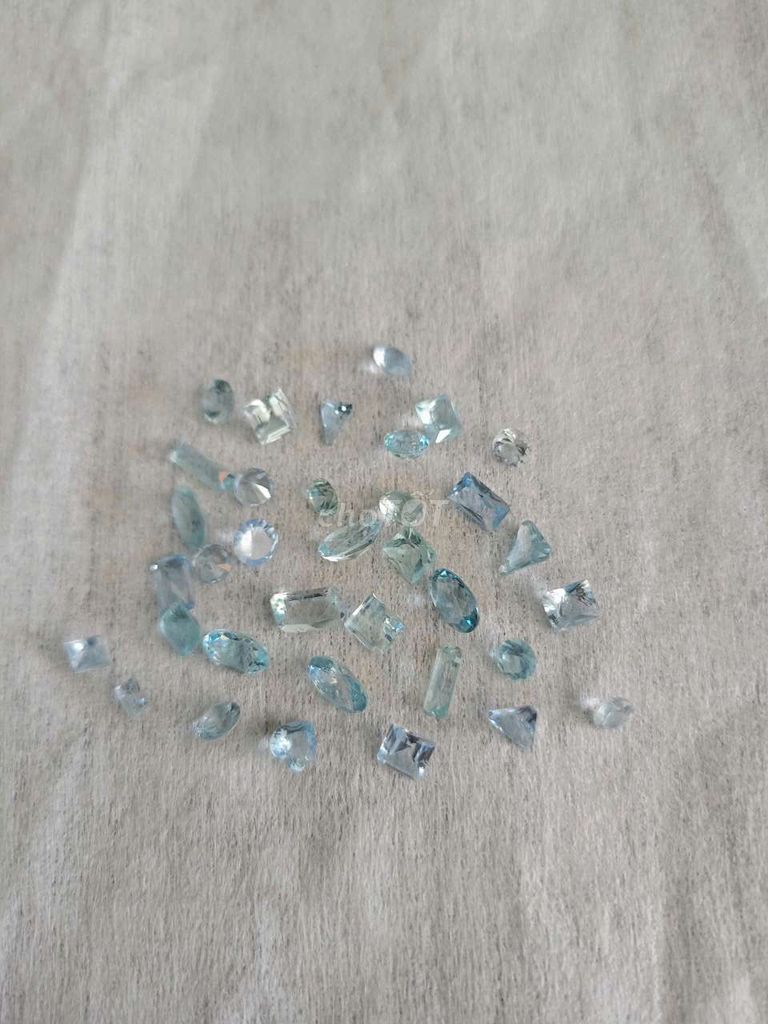 Đá Aqua thiên nhiên Xanh dương