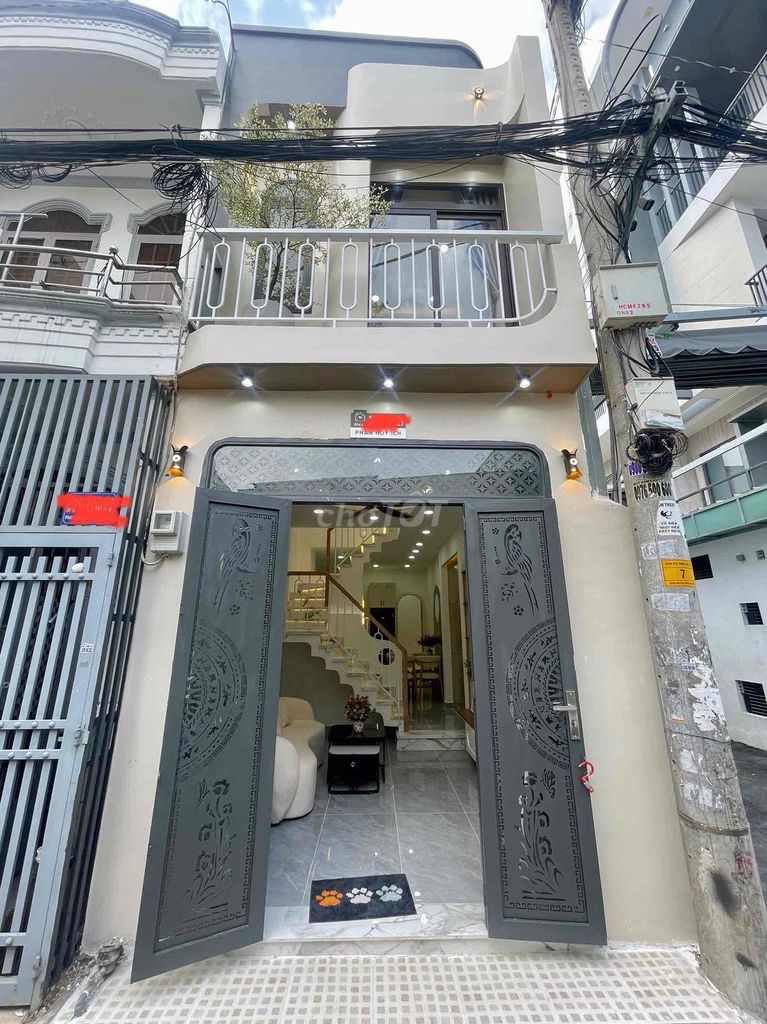 NHỈNH 3 TỶ HXH THÔNG - CÓ PN TRỆT - PHAN HUY ÍCH, P12, GV, HCM