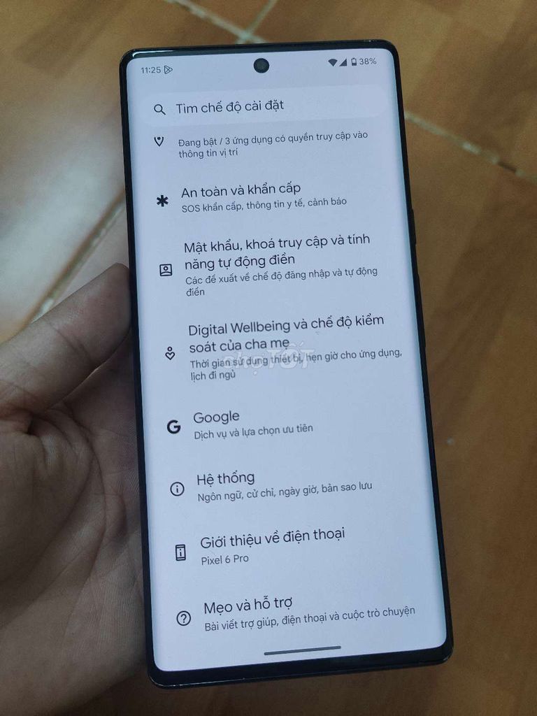 Google pixel 6 pro quốc tế full