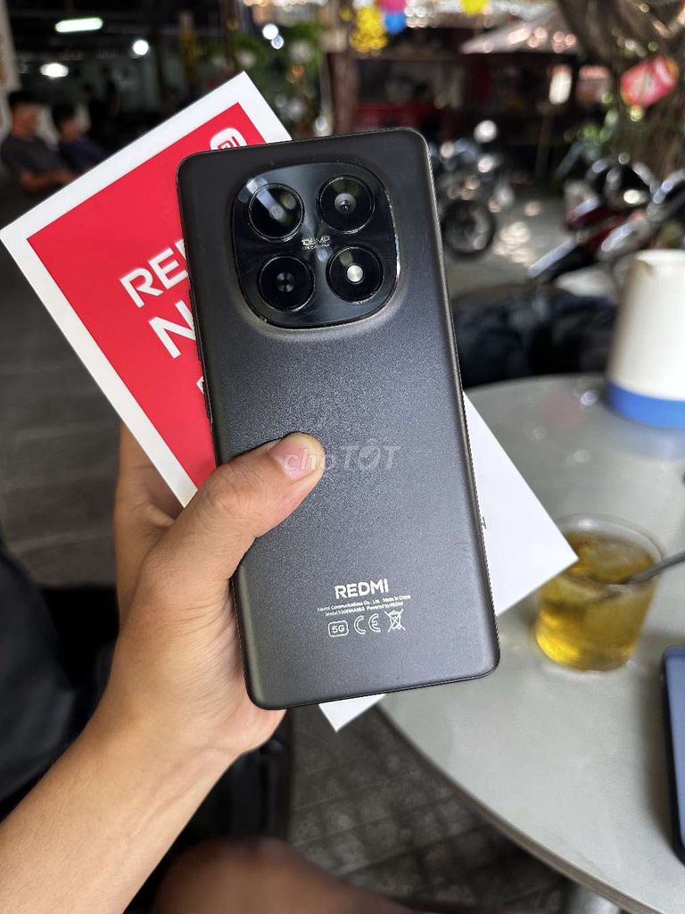 Xiaomi Redmi Note 15 5G 256GB Đen đẹp 98%. Mua bán Điện thoại tại Thành phố Vĩnh Long Vĩnh Long được đăng bởi Cường VL hình 1