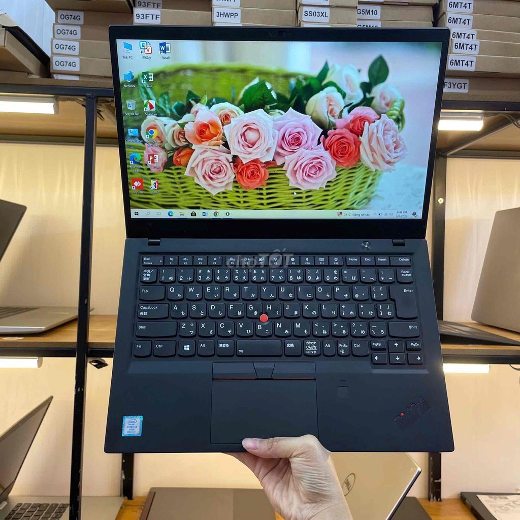 ThinkPad X1 Carbon Gen 6 i5-8250u 8/256/cảm ứng. Mua bán Laptop tại Quận Cầu Giấy Hà Nội được đăng bởi Laptopplusvn hình 1