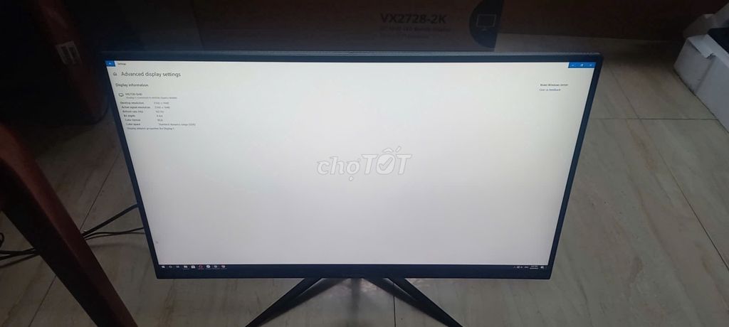 Bán màn hình 27ich Viewsonic 2k/165hz dùng lướt rẻ