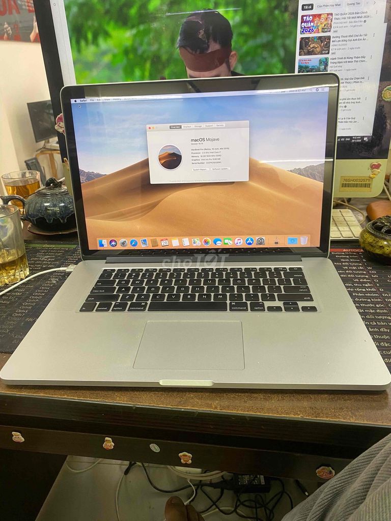 Apple MacBook Pro 2015 i7 16GB/512GB. Mua bán Laptop tại Quận Hoàng Mai Hà Nội được đăng bởi Mac98 hình 1