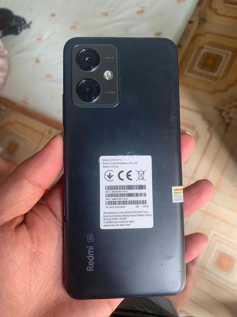 Xiaomi Redmi Note 12 5G ram 6+2/128GB. Mua bán Điện thoại tại Quận Hoàng Mai Hà Nội được đăng bởi Phạm Như Tiến hình 1