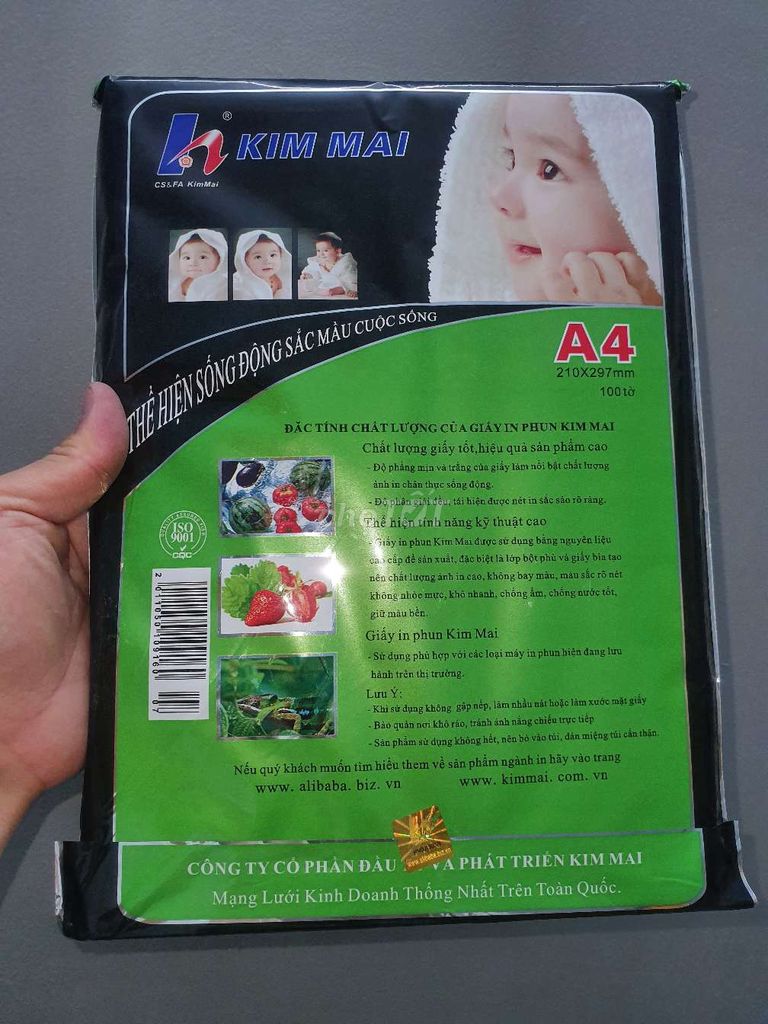 Giấy in màu và in thường