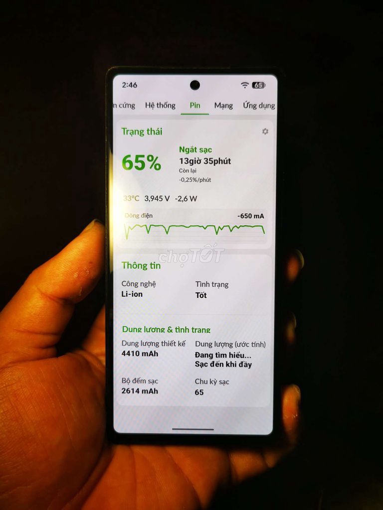 Google Pixel 6a 128GB Quốc Tế Zin Không Lỗi. Mua bán Điện thoại tại Quận Gò Vấp Tp Hồ Chí Minh được đăng bởi Anhh Mười hình 1
