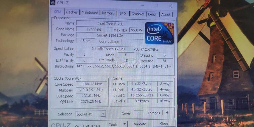0339659480 - Cpu Intel Core™ I5 750 2,66Ghz 8MB giá rẻ