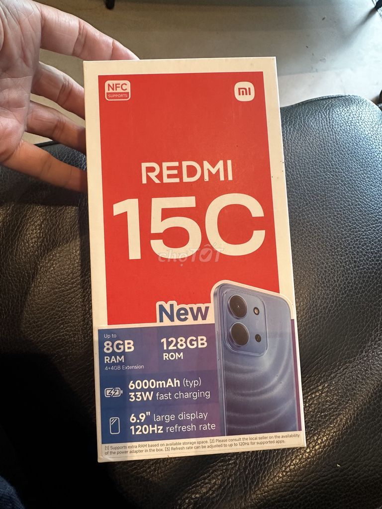 Xiaomi Redmi 15C 128GB Xanh. Mua bán Điện thoại tại Quận Hoàn Kiếm Hà Nội được đăng bởi Nino hình 1