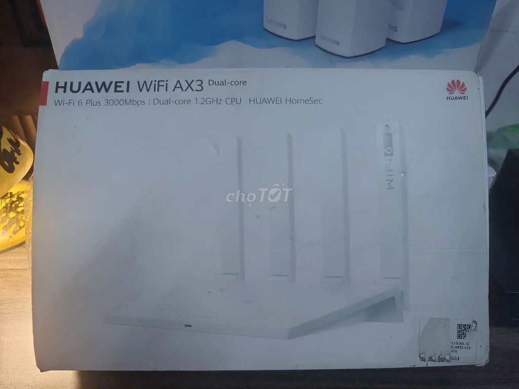 Bộ định tuyến WiFi Huawei AX3 Dual-core. Mua bán Phụ kiện (Màn hình, Chuột...) tại Thị xã Từ Sơn Bắc Ninh được đăng bởi PHÚC LỘC hình 1