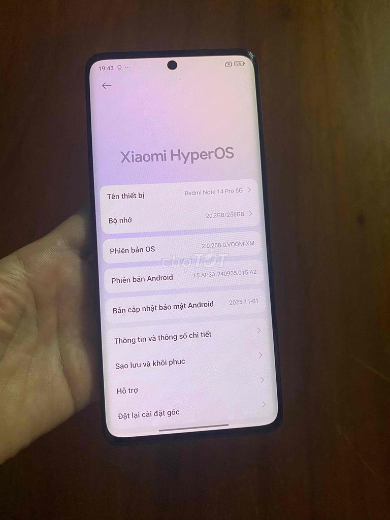 Xiaomi Redmi Note 14 Pro 5G 8/256GB. Mua bán Điện thoại tại Huyện Củ Chi Tp Hồ Chí Minh được đăng bởi Linh hình 1