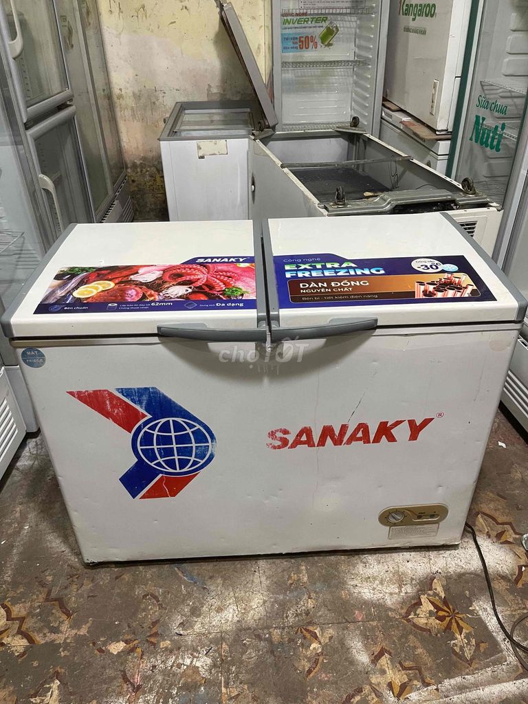 Tủ đông Sanaky 320L 2 ngăn Đồng. Mua bán Tủ lạnh tại Quận Thanh Xuân Hà Nội được đăng bởi Gia bảo hình 1