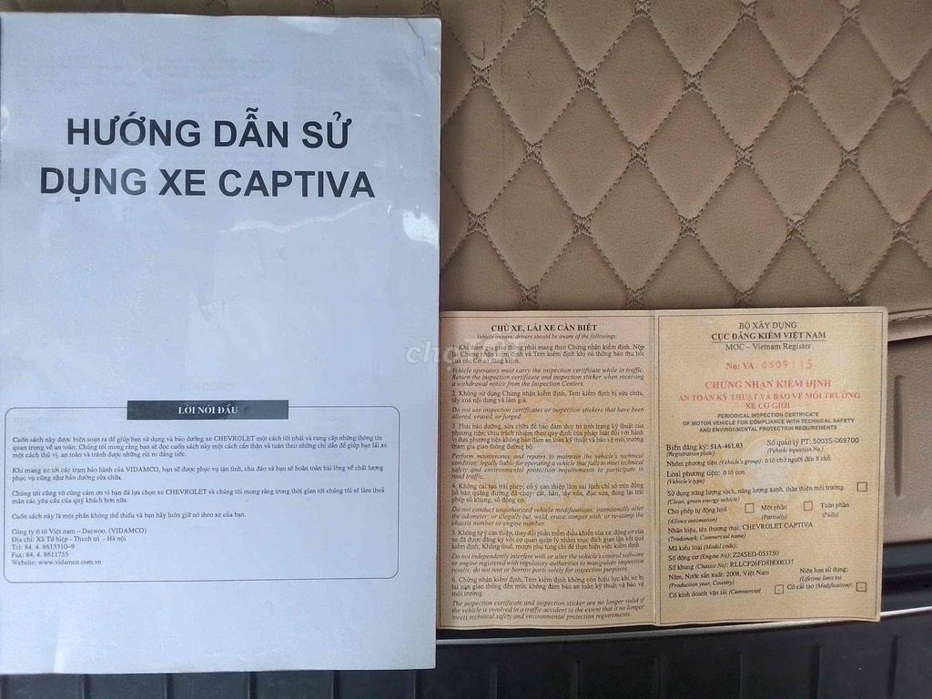 XE CHEVROLET CAPTIVA 2008 7 CHỖ LT 2.4. Mua bán Ô tô tại Thành phố Biên Hòa Đồng Nai được đăng bởi Cường hình 16