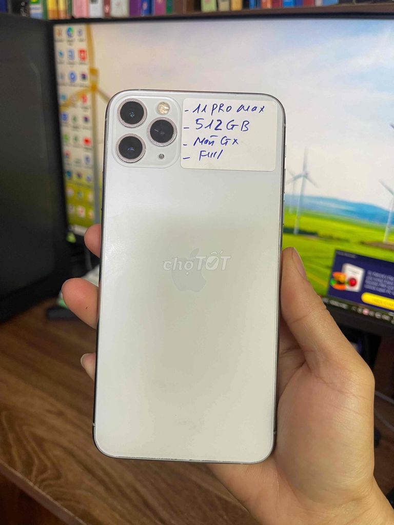 11 Pro Max 512GB Trắng, Full chức năng. Mua bán Điện thoại tại Quận Lê Chân Hải Phòng được đăng bởi Huy Tưởng Mobile hình 1