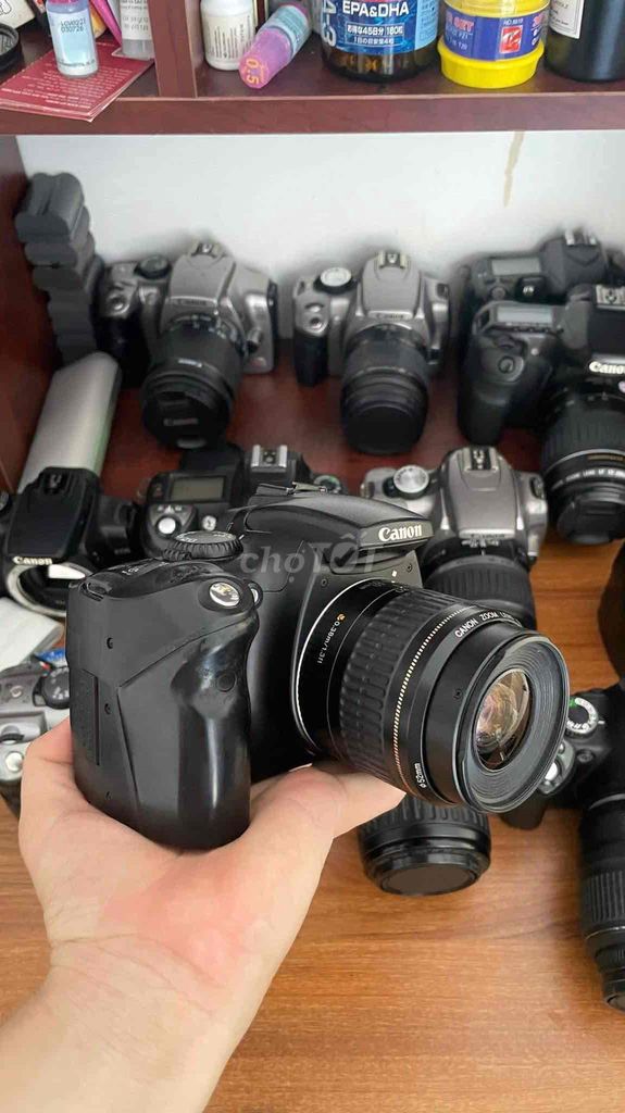 Canon EOS 300D kèm lens 35-80