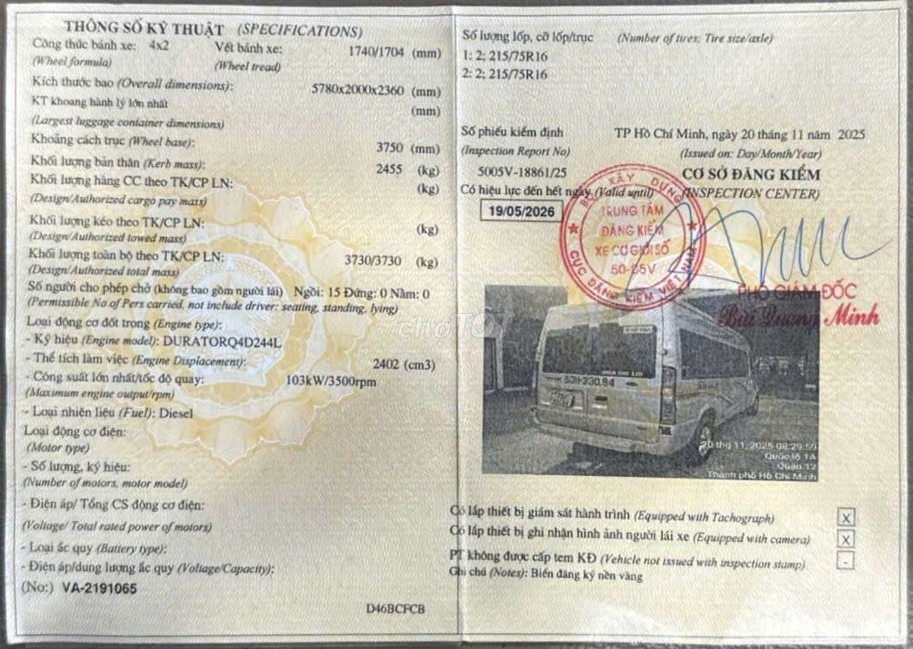 TRANSIT SVP SX T12/2019 101000KM CHUYÊN CHỞ CBCNV. Mua bán Ô tô tại Quận Bình Tân Tp Hồ Chí Minh được đăng bởi Lê Tử can  hình 19