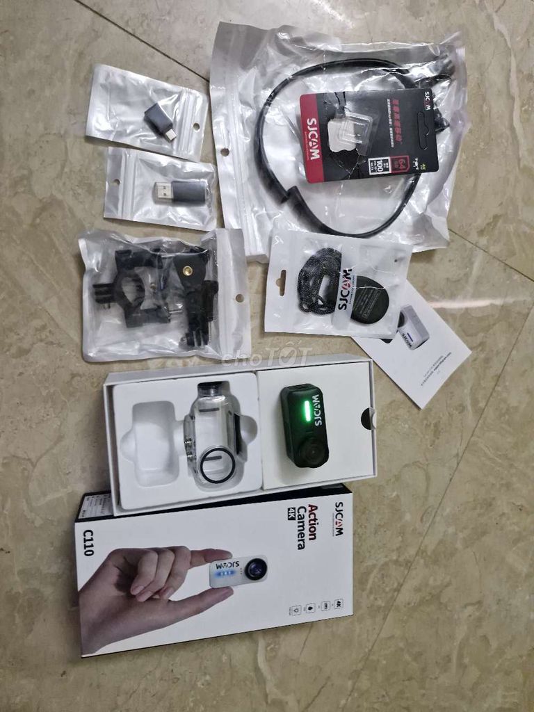 Camera hành động SJCAM C110 Đen. Mua bán Máy ảnh, Máy quay tại Quận Cẩm Lệ Đà Nẵng được đăng bởi trần đức hình 1