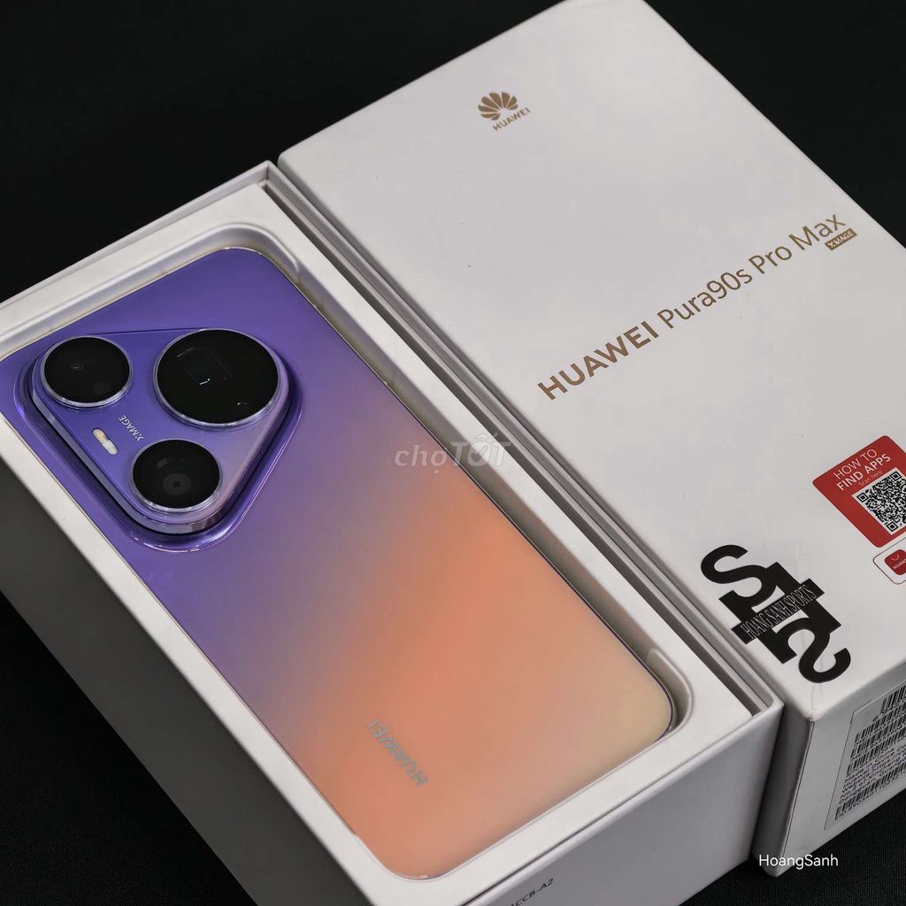 Huawei Pura 90s Promax Tím 512GB 12GB New 100%. Mua bán Điện thoại tại Quận Tân Phú Tp Hồ Chí Minh được đăng bởi HOÀNG SANH hình 1