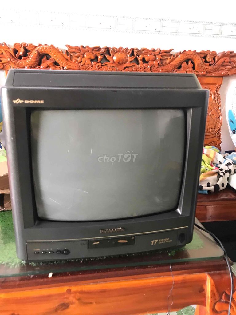 Tivi CRT Panasonic TC-14L1W Đen. Mua bán Tivi, Âm thanh tại Huyện Hóc Môn Tp Hồ Chí Minh được đăng bởi hiếu hình 1