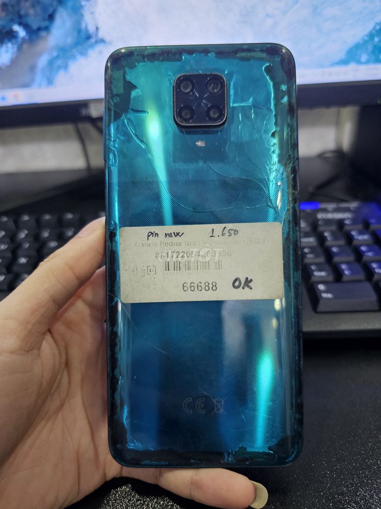 Xiaomi Redmi Note 9 Pro 6GB 128GB Xanh. Mua bán Điện thoại tại Quận Gò Vấp Tp Hồ Chí Minh được đăng bởi Android Gò Vấp hình 1
