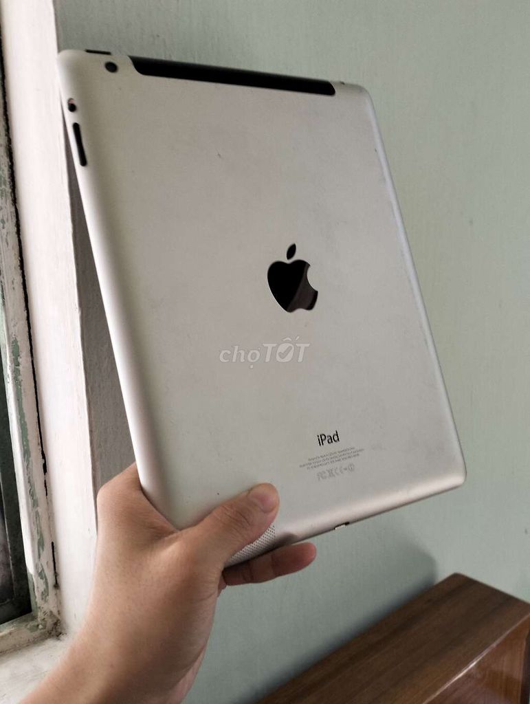 Ipad 4 xám QT wifi 4G mới 98%