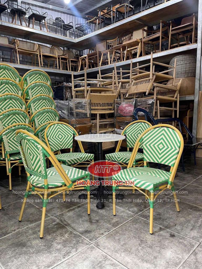 Thanh lý gấp 100 ghế mây nhựa cafe ngoài trời. Mua bán Bàn ghế tại Thành phố Thủ Đức Tp Hồ Chí Minh được đăng bởi Bàn Ghế Hoàng Trung Tín  hình 1