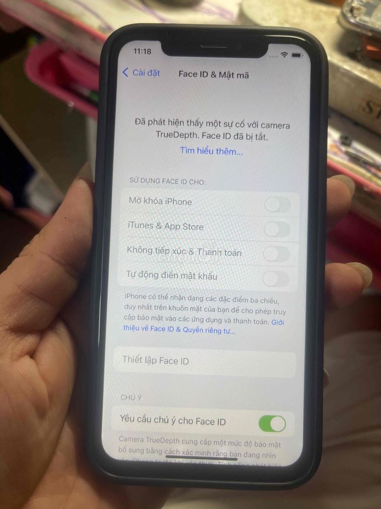 iPhone Xs 64GB Vàng quốc tế có bớt. Mua bán Điện thoại tại Quận Thanh Xuân Hà Nội được đăng bởi Anh Đức hình 1
