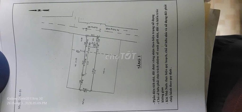 Bán nhà mặt tiền ĐS2 5x24 giá 11.5 tỷ