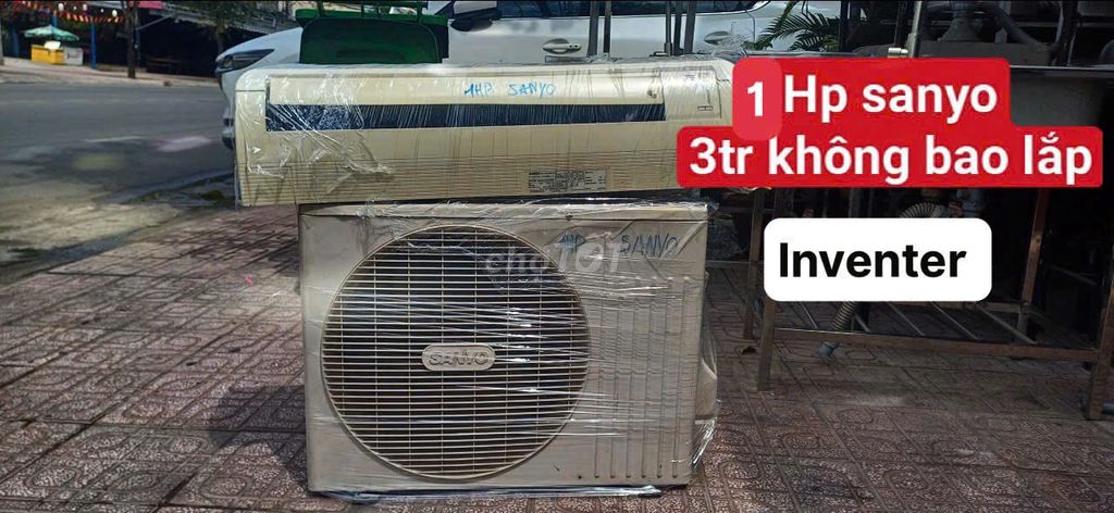 Máy lạnh Sanyo Inverter 1 HP Đã sử dụng. Mua bán Máy lạnh, điều hoà tại Thành phố Thủ Đức Tp Hồ Chí Minh được đăng bởi Điện Máy 24.7 hình 1