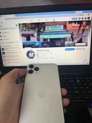 Apple iPhone 11 Pro Max 64GB Bạc Nguyên zin