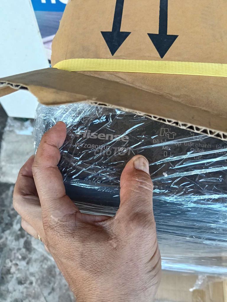 Máy giặt Hisense 8kg. Mua bán Máy giặt tại Thị xã Tân Uyên Bình Dương được đăng bởi linh dan hình 1