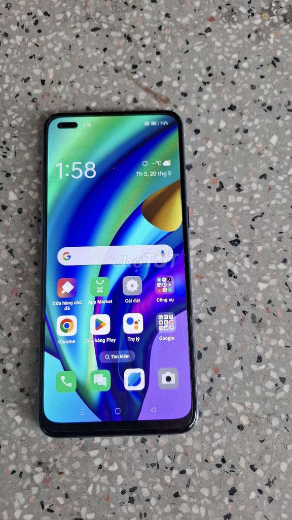 Oppo A93 8GB+3/128GB Xanh zin như hình . Mua bán Điện thoại tại Thành phố Dĩ An Bình Dương được đăng bởi Tân  hình 1