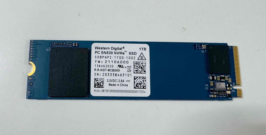 SSD Nvme WD SN530 1TB Nvme good sk 99%