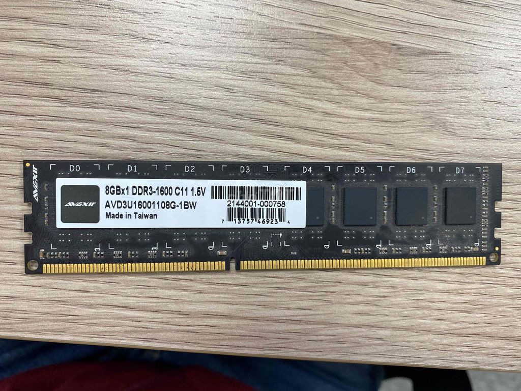 Ram DDR3 8gb. Mua bán Linh kiện (RAM, Card...) tại Quận Nam Từ Liêm Hà Nội được đăng bởi Phan Sang hình 1