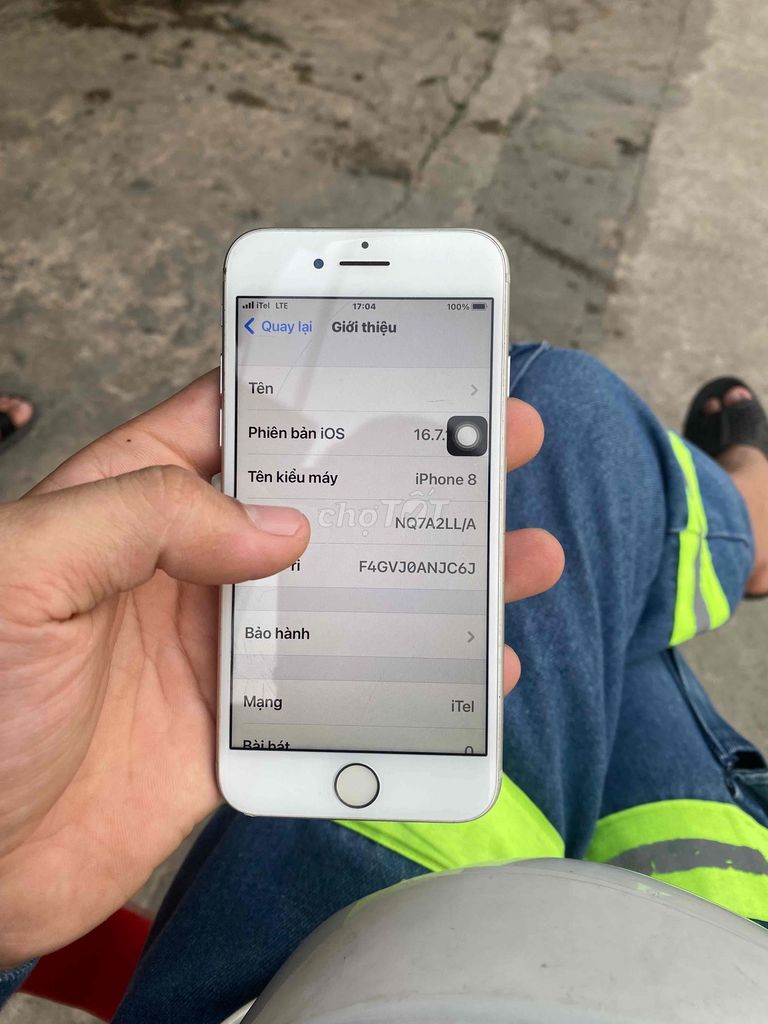 iPhone 8G 64GB Trắng. Mua bán Điện thoại tại Thành phố Dĩ An Bình Dương được đăng bởi Trần Hoàng Dĩnh hình 1