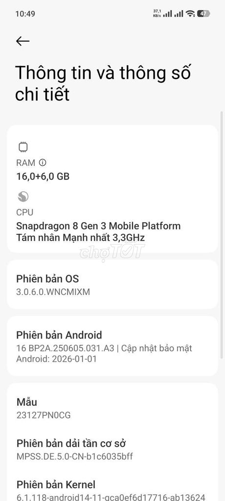 Xiaomi 14 512. Mua bán Điện thoại tại Quận Ninh Kiều Cần Thơ được đăng bởi Thanh Hào hình 1