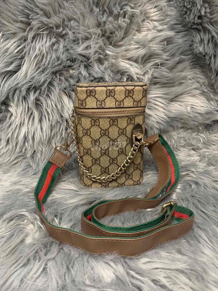 Túi si gucci ngang ngang 11cm cao 17cm xịn sò