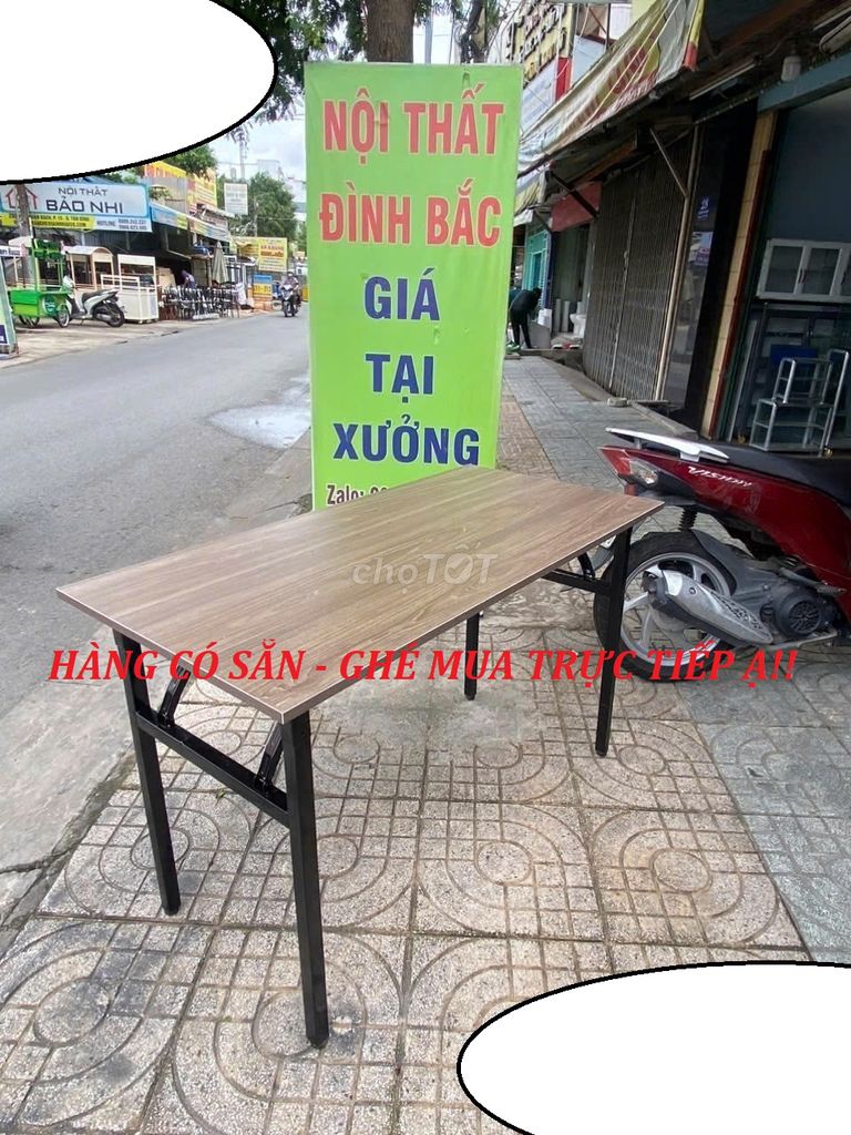 XẢ KHO : BÀN CHÂN SẮT XẾP GẤP GỌN & BÀN LÀM VIỆC