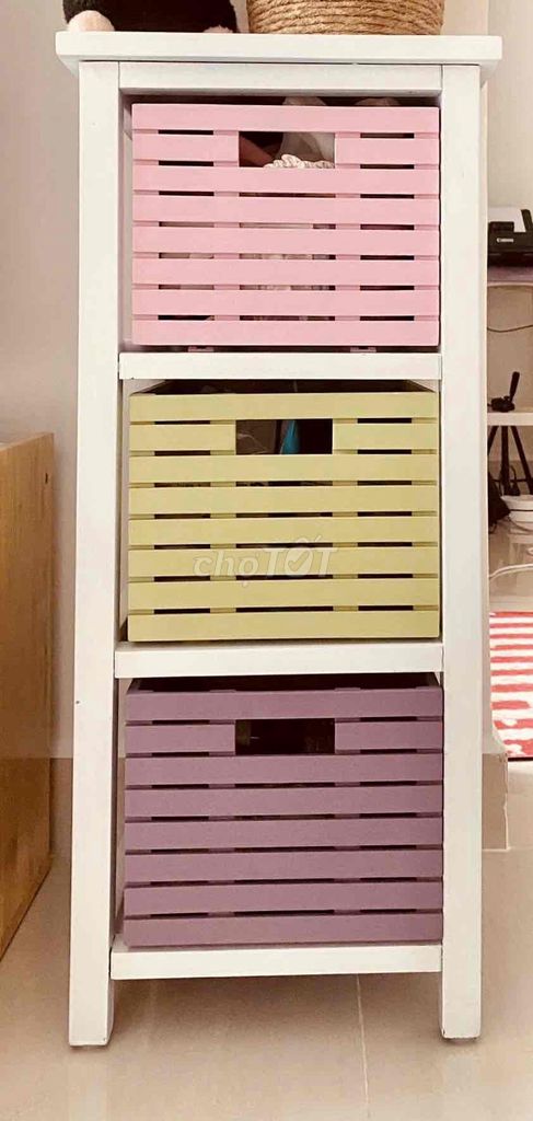 Kệ gỗ 3 ngăn. Mua bán Tủ, kệ gia đình tại Thành phố Thủ Đức Tp Hồ Chí Minh được đăng bởi Pham Huy hình 1
