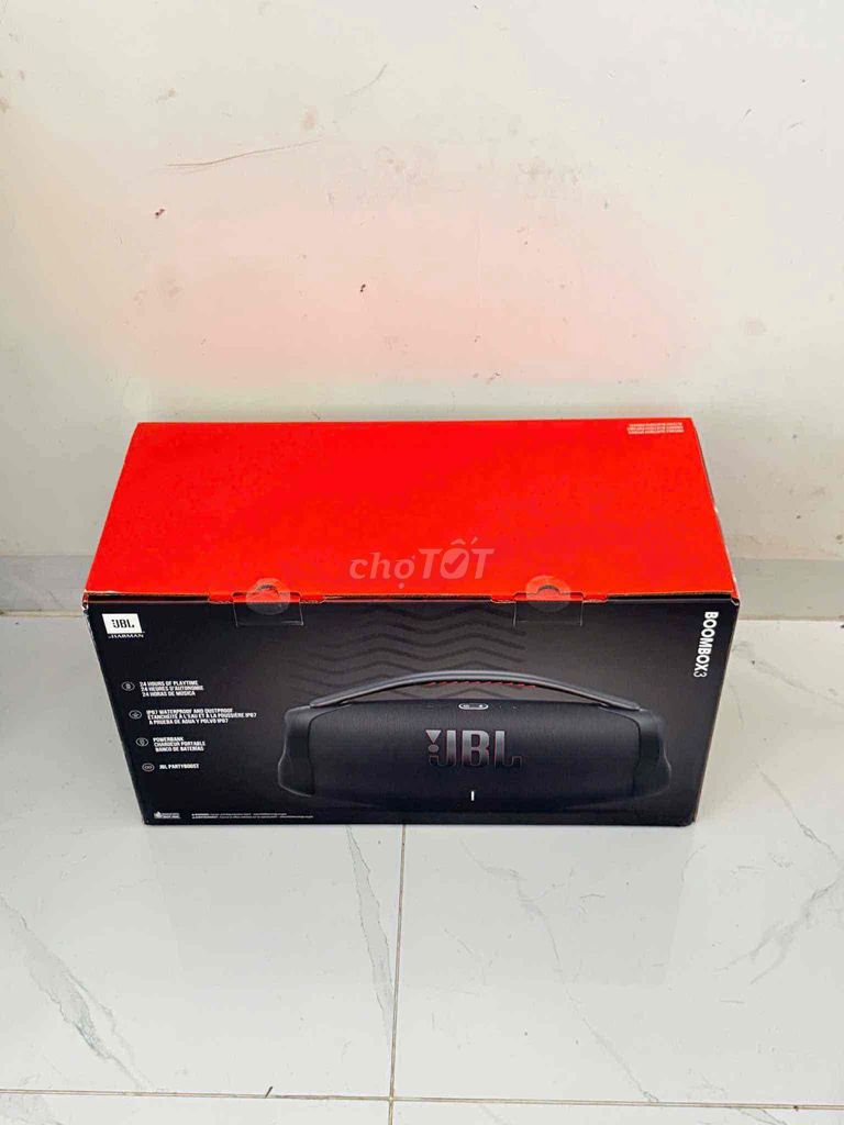 Loa Bluetooth JBL Boombox 3 Đen. Mua bán Tivi, Âm thanh tại Huyện Ea Kar Đắk Lắk được đăng bởi Nguyễn Sỹ Minh hình 1