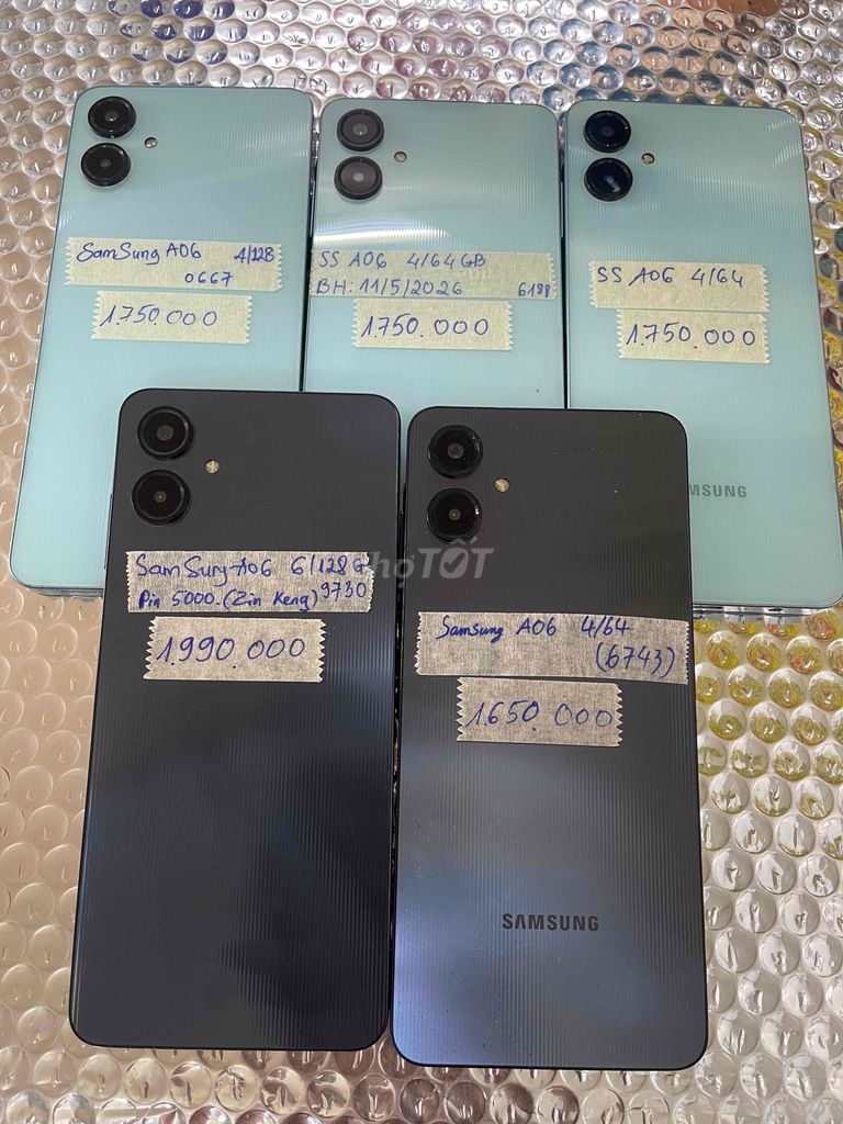 Samsung galaxy A06 4/64gb và 6/128gb. Mua bán Điện thoại tại Quận Ninh Kiều Cần Thơ được đăng bởi Cầm Đồ Anh Quý hình 1