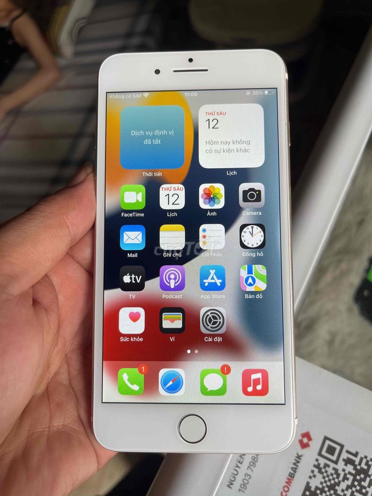 Apple iPhone 7 Plus 128GB mất vân. Mua bán Điện thoại tại Quận Hoàng Mai Hà Nội được đăng bởi nguyễn thị ngọc  hình 1