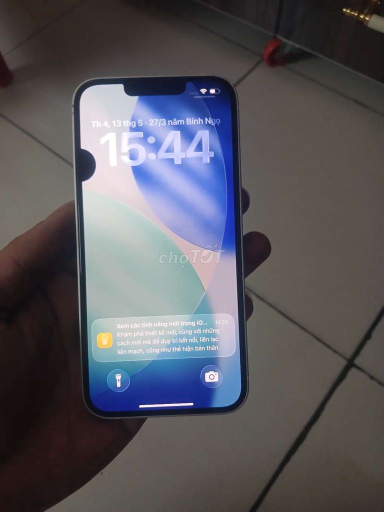 IPhone 13 128GB Trắng quốc tế. Mua bán Điện thoại tại Quận Bình Tân Tp Hồ Chí Minh được đăng bởi V I N H hình 1
