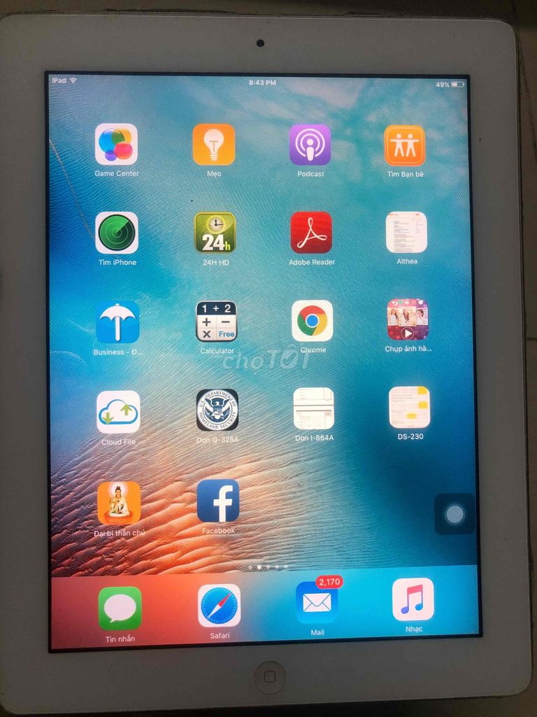 Ipad 2 ( Wifi ) MC979LL/A màn đẹp loa rè quên pass. Mua bán Máy tính bảng tại Quận 7 Tp Hồ Chí Minh được đăng bởi ĐồNhàThanhLý hình 7