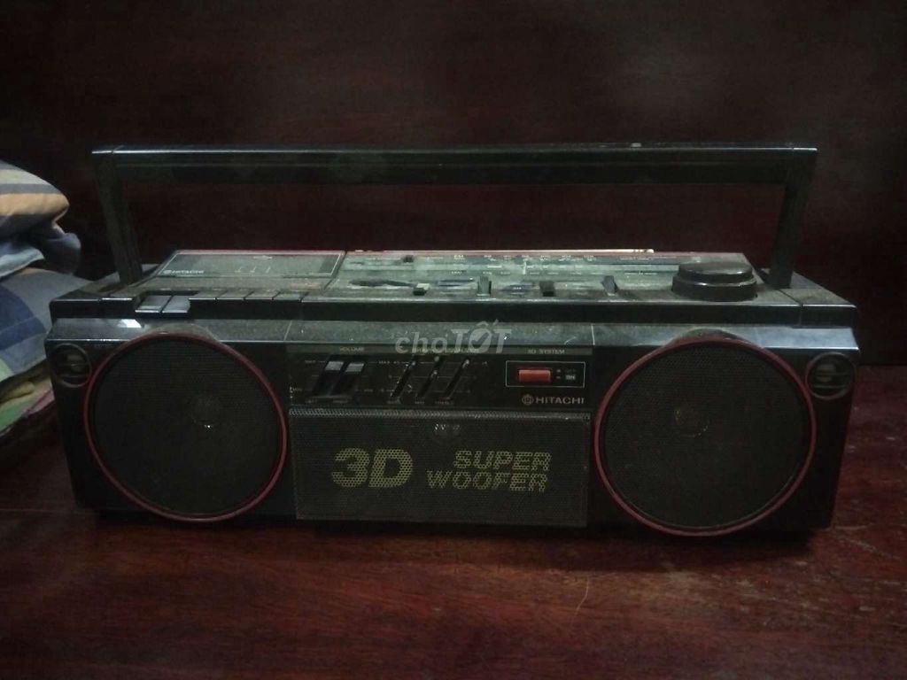 Đài radio cassette hitachi