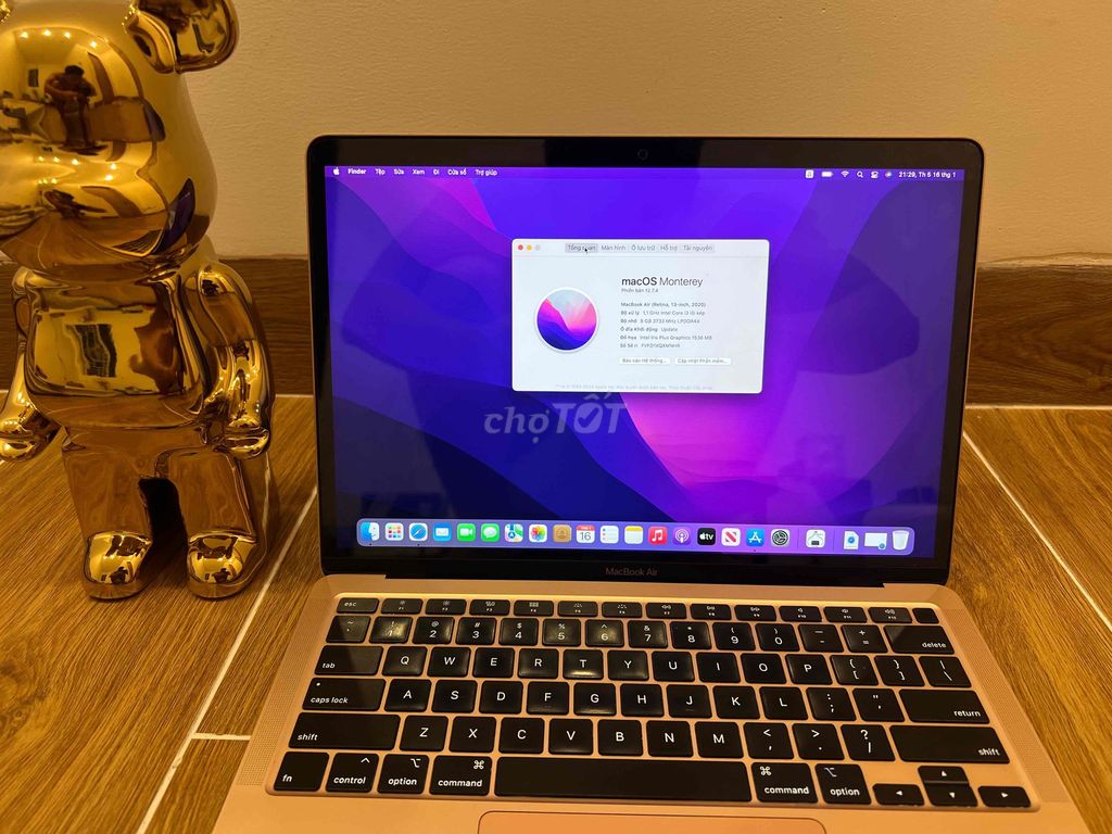 Để lại Macbook Air 2020 full chức năng