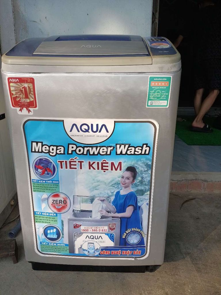 Máy giặt Aqua 8.0 kg. Mua bán Máy giặt tại Huyện Thọ Xuân Thanh Hóa được đăng bởi Tiến hình 1